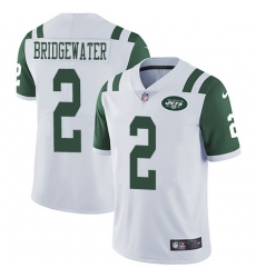 Nike Jets #2 Teddy Bridgewater White Youth Stitched NFL Vapor Untouchable Limited Jersey