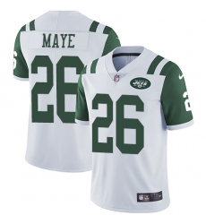 Nike Jets #26 Marcus Maye White Youth Stitched NFL Vapor Untouchable Limited Jersey