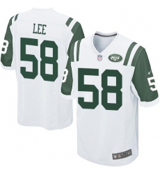 Nike Jets #58 Darron Lee White Youth Stitched NFL Elite Jersey