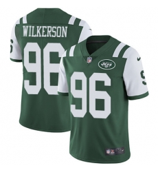 Nike Jets #96 Muhammad Wilkerson Green Team Color Youth Stitched NFL Vapor Untouchable Limited Jersey