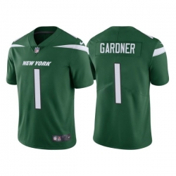 Nike New York Jets 1 Ahmad Gardner Green Youth 2022 NFL Draft Vapor Untouchable Limited Jersey