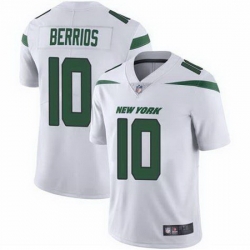 Youth New York Jets #10 Braxton Berrios White Vapor Untouchable Limited Stitched Jersey