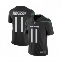 Youth New York Jets 11 Robby Anderson Black Alternate Vapor Untouchable Limited Player Football Jersey