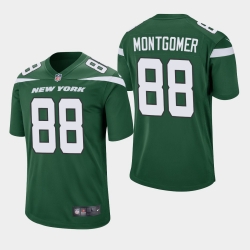 Youth New York Jets 88 Ty Montgomery Green Vapor Untouchable Limited Jersey