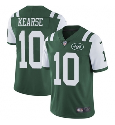Youth Nike Jets #10 Jermaine Kearse Green Team Color Stitched NFL Vapor Untouchable Limited Jersey