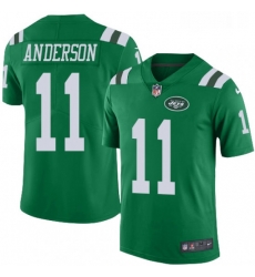 Youth Nike New York Jets 11 Robby Anderson Limited Green Rush Vapor Untouchable NFL Jersey