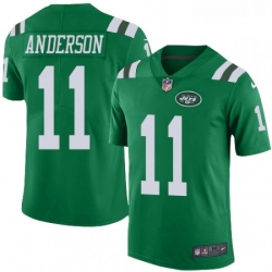 Youth Nike New York Jets 11 Robby Anderson Limited Green Rush Vapor Untouchable NFL Jersey
