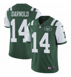 Youth Nike New York Jets 14 Sam Darnold Green Team Color Vapor Untouchable Limited Player NFL Jersey