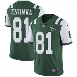 Youth Nike New York Jets 81 Quincy Enunwa Elite Green Team Color NFL Jersey