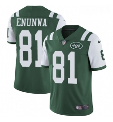 Youth Nike New York Jets 81 Quincy Enunwa Green Team Color Vapor Untouchable Limited Player NFL Jersey