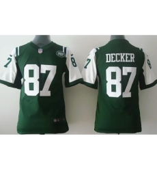Youth Nike New York Jets 87 Eric Decker Green NFL Jerseys