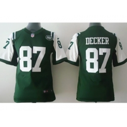 Youth Nike New York Jets 87 Eric Decker Green NFL Jerseys