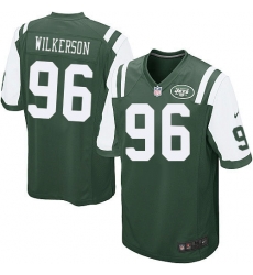 Youth Nike New York Jets #96 Muhammad Wilkerson Game Green Team Color NFL Jersey