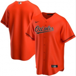 Men Baltimore Orioles Nike Orange Blank Jersey