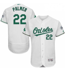 Mens Majestic Baltimore Orioles 22 Jim Palmer White Celtic Flexbase Authentic Collection MLB Jersey