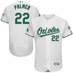 Mens Majestic Baltimore Orioles 22 Jim Palmer White Celtic Flexbase Authentic Collection MLB Jersey