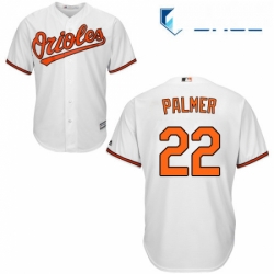 Youth Majestic Baltimore Orioles 22 Jim Palmer Authentic White Home Cool Base MLB Jersey
