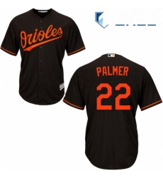 Youth Majestic Baltimore Orioles 22 Jim Palmer Replica Black Alternate Cool Base MLB Jersey