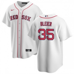Men Boston Red Sox 35 Richard Bleier White Cool Base Stitched Baseball Jersey