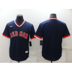Men Boston Red Sox Navy Stitched Baseball jersey