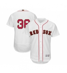 Mens Boston Red Sox 38 Rusney Castillo White 2019 Gold Program Flex Base Authentic Collection Baseball Jersey