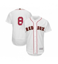 Mens Boston Red Sox 8 Carl Yastrzemski White 2019 Gold Program Flex Base Authentic Collection Baseball Jersey