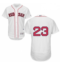 Mens Majestic Boston Red Sox 23 Blake Swihart White Home Flex Base Authentic Collection MLB Jersey