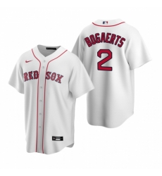 Mens Nike Boston Red Sox 2 Xander Bogaerts White Home Stitched Baseball Jerse