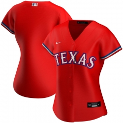 Texas New York Rangers Nike Women Alternate 2020 MLB Team Jersey Red