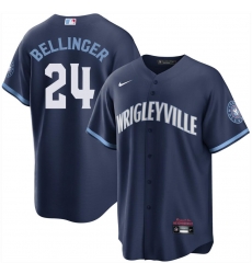 Men Chicago Cubs Cody Bellinger #24 City Connect Wrigleyville Nike Stitched MLB Jersey