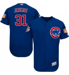 Mens Majestic Chicago Cubs 31 Fergie Jenkins Royal Blue Alternate Flex Base Authentic Collection MLB Jersey