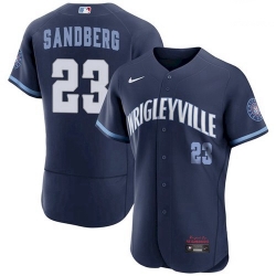 Men's Ryne Sandberg Chicago Cubs 2021 City Connect Wrigleyville Jersey