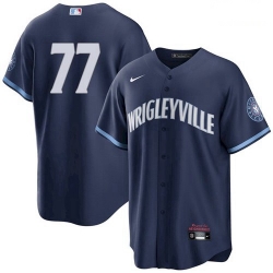 Youth 77 Neighborhood Chicago Cubs Wrigleyville City Connect Jersey
