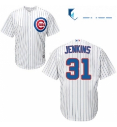 Youth Majestic Chicago Cubs 31 Fergie Jenkins Replica White Home Cool Base MLB Jersey