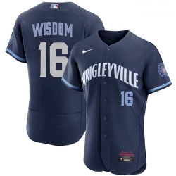 Youth Patrick Wisdom Cubs Wrigleyville Jersey City Connect Stitche