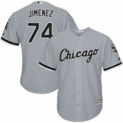 Men Chicago Gray Sox #74 Eloy Jimenez Cool Base Stitched MLB jersey