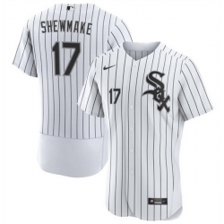 Men Chicago White Sox 17 Braden Shewmake White Flex Base Stitched Baseball Jersey