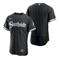 Men's Chicago White Sox Southside 2021 City Connect Blank Jersey