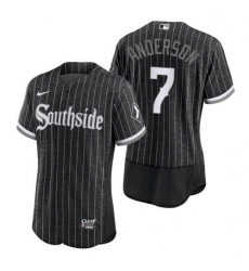 Men's Chicago White Sox Southside Tim Anderson 2021 City Connect Jersey