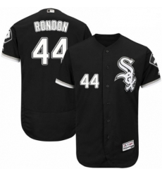 Mens Majestic Chicago White Sox 44 Bruce Rondon Black Alternate Flex Base Authentic Collection MLB Jersey