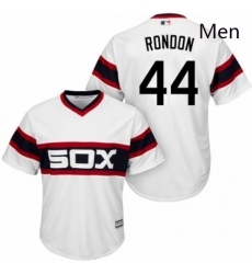 Mens Majestic Chicago White Sox 44 Bruce Rondon Replica White 2013 Alternate Home Cool Base MLB Jersey 