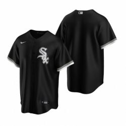 Mens Nike Chicago White Sox Blank Black Alternate Stitched Baseball Jersey