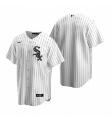 Mens Nike Chicago White Sox Blank White Home Stitched Baseball Jersey