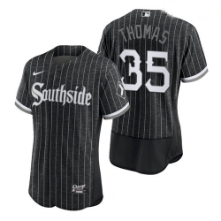 Women Chicago White Sox Southside Frank Thomas City Connect Authentic Jersey