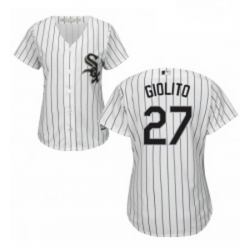 Womens Majestic Chicago White Sox 27 Lucas Giolito Replica White Home Cool Base MLB Jersey 