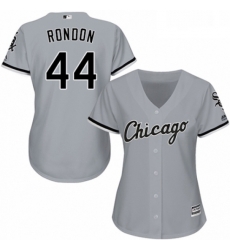 Womens Majestic Chicago White Sox 44 Bruce Rondon Authentic Grey Road Cool Base MLB Jersey 