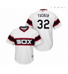 Youth Chicago White Sox 32 Preston Tucker Replica White 2013 Alternate Home Cool Base Baseball Jersey 