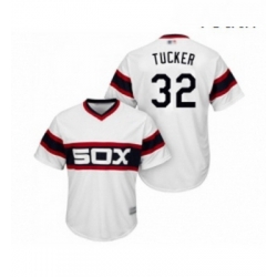 Youth Chicago White Sox 32 Preston Tucker Replica White 2013 Alternate Home Cool Base Baseball Jersey 