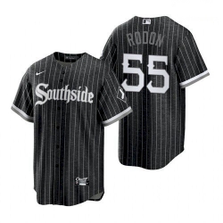 Youth Chicago White Sox Southside Carlos Rodon Black 2021 Replica Jersey