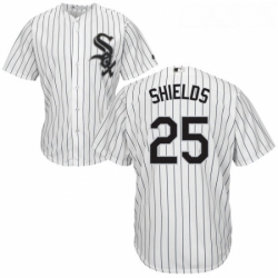 Youth Majestic Chicago White Sox 33 James Shields Authentic White Home Cool Base MLB Jersey